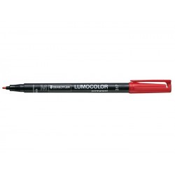 Rotulador Staedtler Lumocolor 317 rojo punta media 0,8 - 1 mm