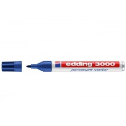 Edding 3000 azul marcador permanente