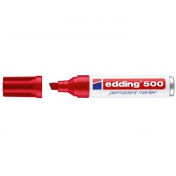 Edding 500 rojo marcador permanente