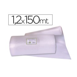 Plástico de burbuja en rollo Liderpapel meddas 1,20 x 150 m