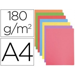 Subcarpeta Gio-Elba A4 colores surtidos cartulina de 180 gr. Envase de 50 uds.