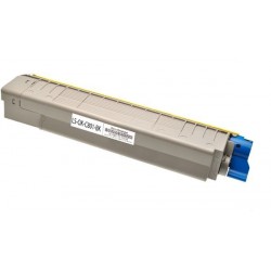 OKI C801DN/ C821DN negro cartucho de toner compatible 44643004