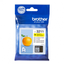 Brother LC3211 amarillo cartucho de tinta original