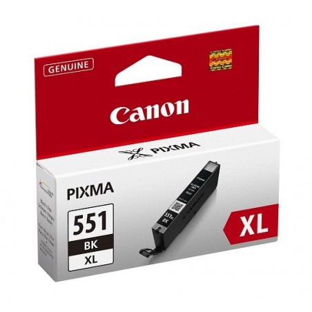 Canon CLI551XL negro cartucho de tinta original 6443B001