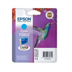 Epson T0802 cian cartucho de tinta original C13T08024011